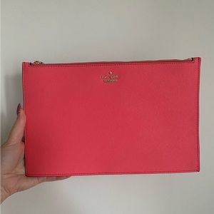 NWOT: Kate Spade Cameron Street Lilia Leather Clutch